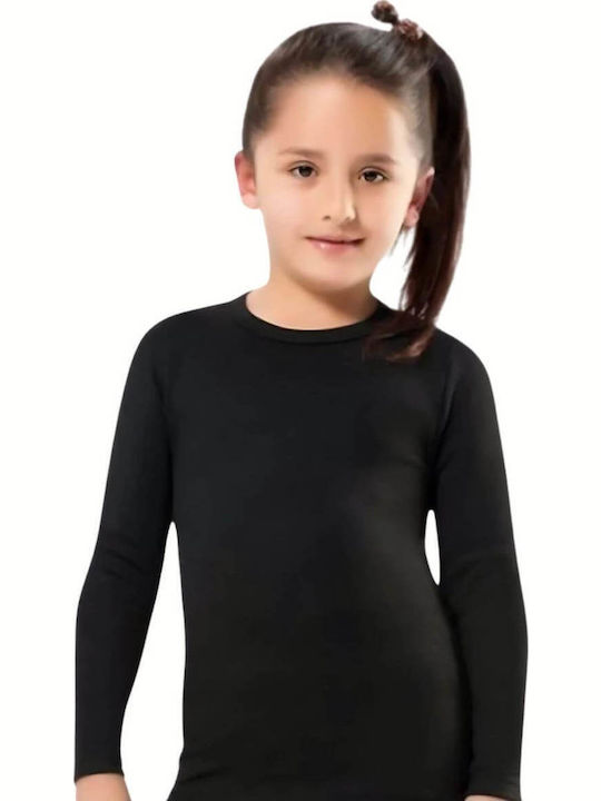 Kids Thermal Shirt Black