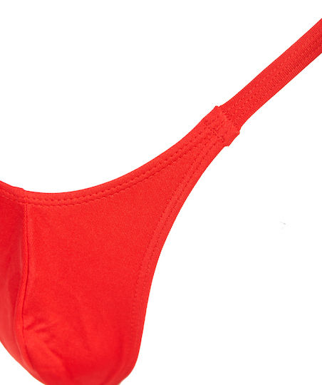 Comfort Ανδρικό Sexy String Κόκκινο