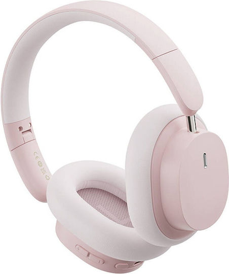 Baseus Bowie D05 Wireless / Wired Over Ear Headphones with 70 hours of Operation Pink