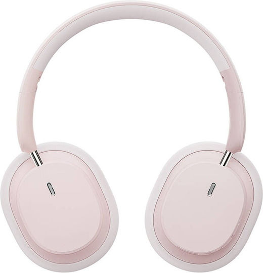 Baseus Bowie D05 Wireless / Wired Over Ear Headphones with 70 hours of Operation Pink