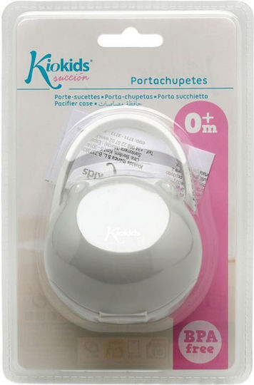 Kiokids Fall Schnuller aus Plastik Gray