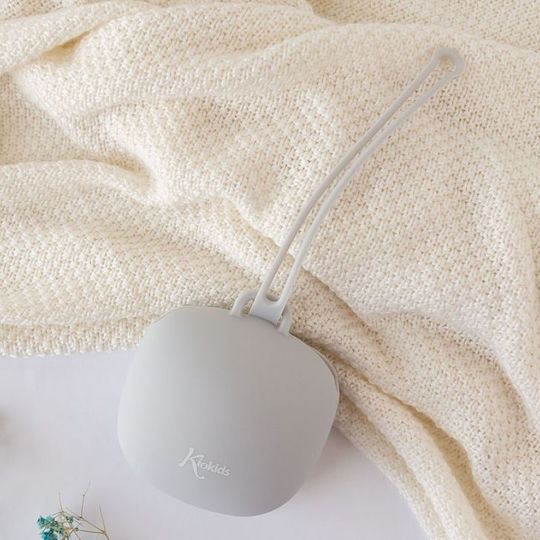 Kiokids Husă Accesorii Suzete din Silicon Gri