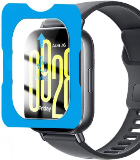 2x Закален стъклен инсталационен рамка Erbord Xiaomi Redmi Watch 5 Active