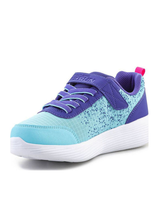 GO Run Kids Sports Shoes Running with Hoop & Loop Closure Purple