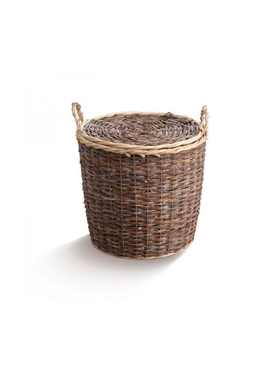 JK Home Decoration Set Decorative Baskets Bamboo Brown 3 Pieces