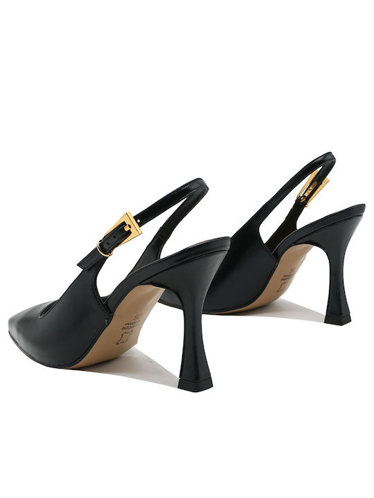 Toutounis Black Heels