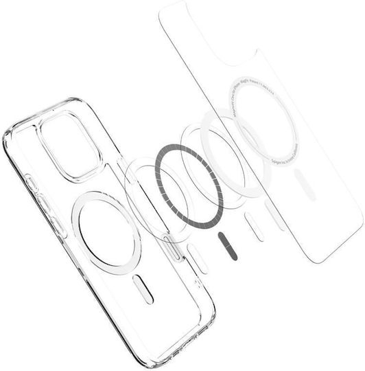 Spigen Ultra Hybrid Umschlag Rückseite Kunststoff 2mm Weiß (iPhone 17 Pro Max / iPhone 17 Pro / iPhone 16 Pro Max)