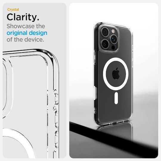 Spigen Ultra Hybrid Umschlag Rückseite Kunststoff 2mm Weiß (iPhone 17 Pro Max / iPhone 17 Pro / iPhone 16 Pro Max)