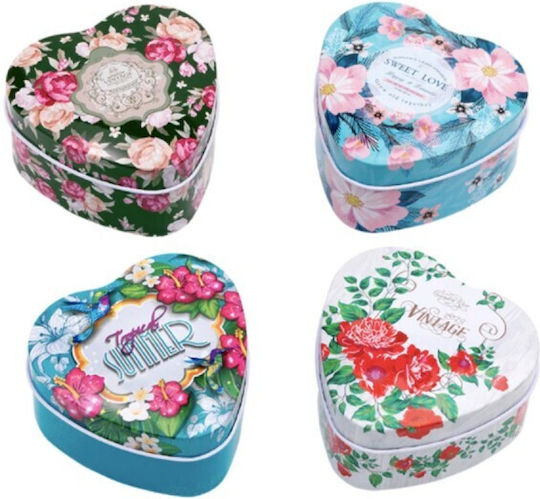 Taufgeschenke mit Box Herz Vintage aus Metall 10 Stück