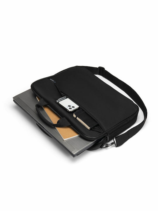 Dicota Top Traveller One Τσάντα Ώμου / Χειρός για Laptop 14.1" σε Μαύρο χρώμα