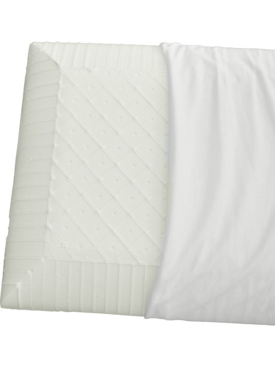 Luropas Μαξιλάρι Ύπνου Memory Foam Ανατομικό 42x72x12cm