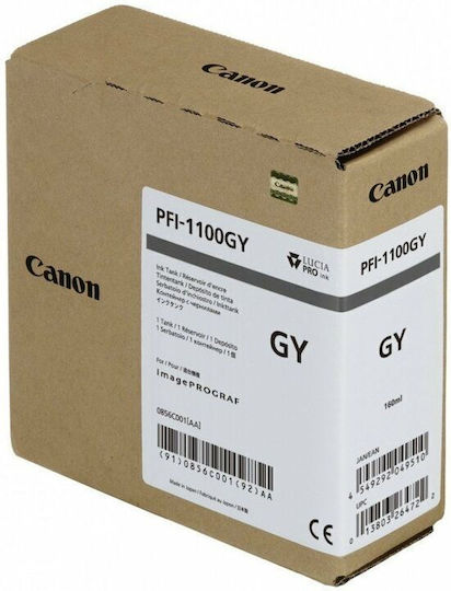 Canon PFI-1100 Original InkJet Printer Ink Gray (0856C001)