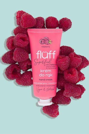 Fluff Superfood Feuchtigkeitsspendende Handcreme Himbeere 50ml