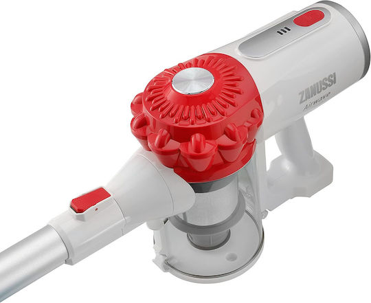Zanussi ZHS-32802-RD Επαναφορτιζόμενη Σκούπα 2 σε 1 Stick & Χειρός 22.2V Κόκκινη/Ασημί
