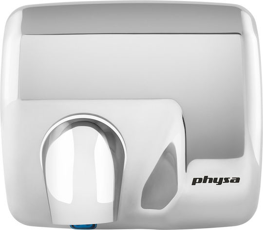Automatic Wall-mounted Hand Dryer 2000w Silver Physa Vella Silver