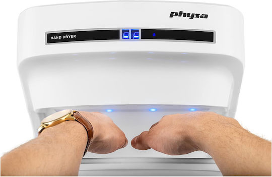 Wall-mounted Electric Hand Dryer White 1650w Physa Oria