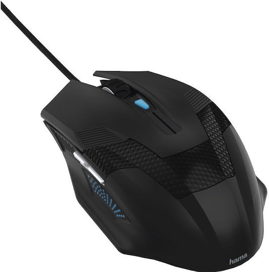 HAMA Bl!ng Геймърско Мишка 3200 DPI Черен