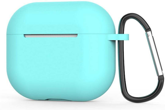 Techsuit Θήκη Σιλικόνης σε Τιρκουάζ χρώμα για Apple AirPods 4