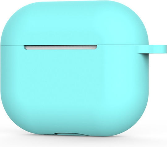 Techsuit Θήκη Σιλικόνης σε Τιρκουάζ χρώμα για Apple AirPods 4
