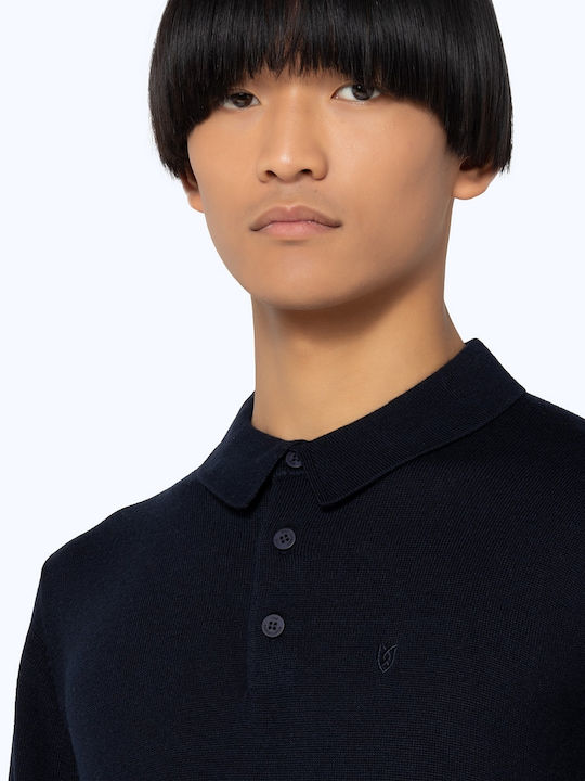 Polo Μπλούζα Μακρυμάνικη Navy