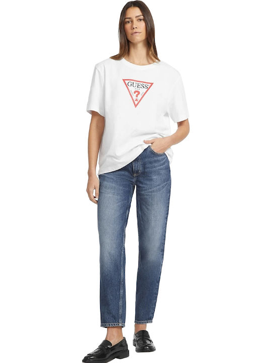Women's Blouse Cotton Short Sleeve Pure White