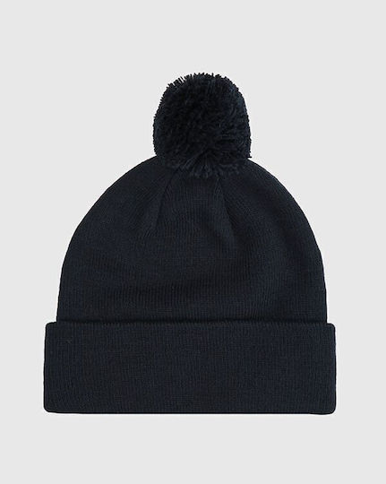 Beanie Männer Beanie Gestrickt in Marineblau Farbe