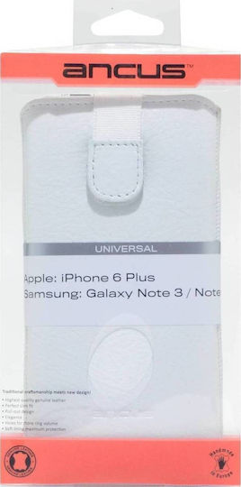 Ancus Sock & Pouch White for iPhone SE/5/5S/5C Old Leather