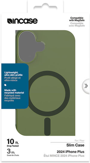 Carcasă Slim Incase Magsafe pentru Iphone 16 Plus, Highland Green