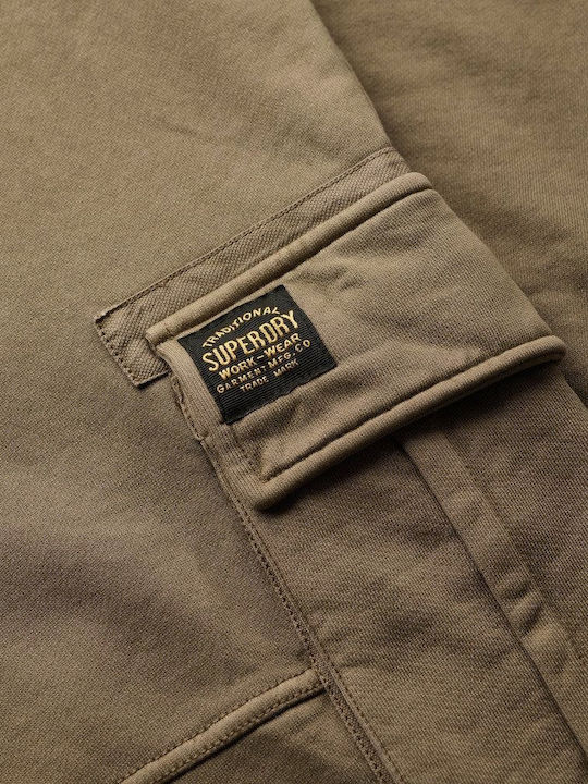 Superdry Trousers Cargo coffee