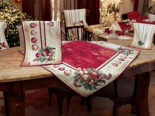 Linea Home Комплект Коледни Покривки 5бр