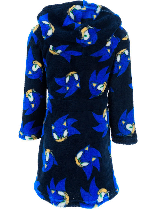 Superheroes Παιδική Ρόμπα Χειμωνιάτικη Fleece Sonic