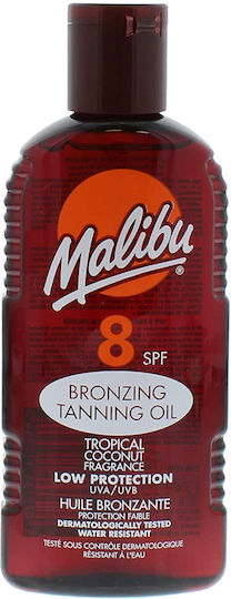 Malibu Tanning Oil Spf8 200ml + After Sun Gel 100ml