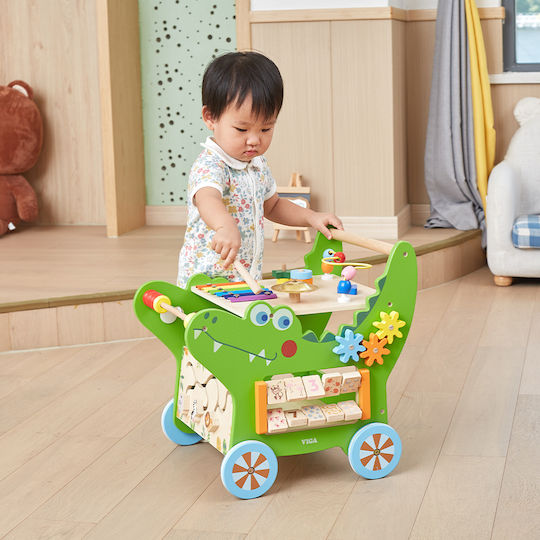 Viga Toys Κροκόδειλος Πράσινη