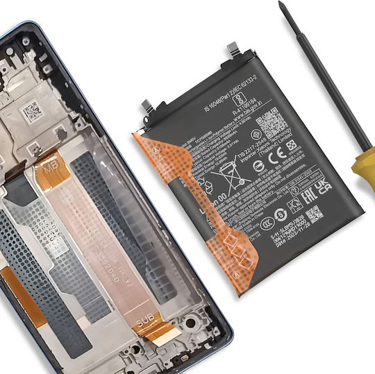 Clappio Battery Xiaomi Redmi Note 13 Pro Poco X6 5000mAh Model Bm5v Black