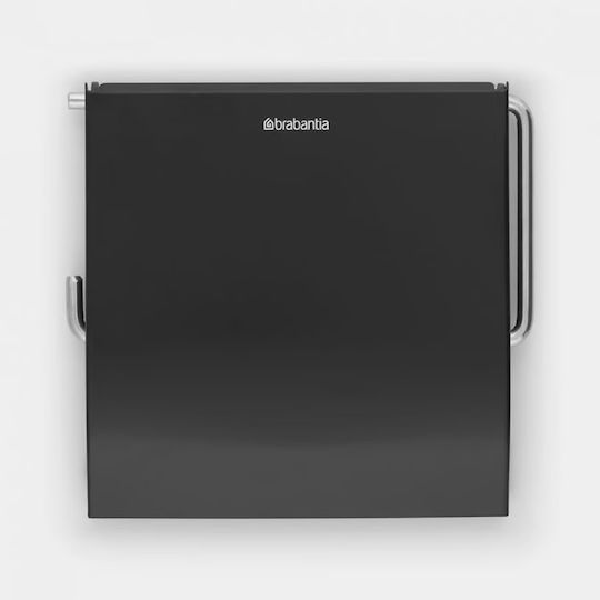 Brabantia Επιτοίχια Χαρτοθήκη Μαύρη