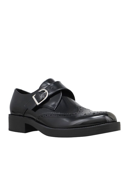 Nine West Men's Monk Dress Shoes in Patent Leather Black Nine West Men's Monk Dress Shoes in Patent Leather Black
