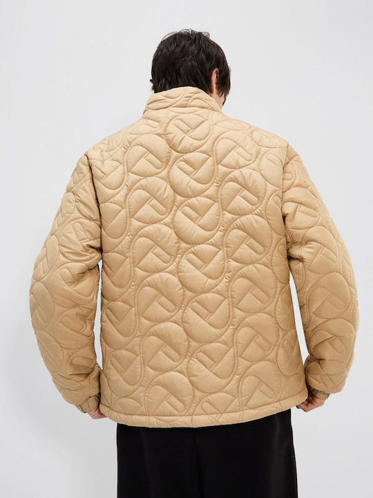 Ellesse Jacket Puffer Beige