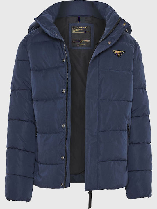 Jacket Puffer Navy Blue