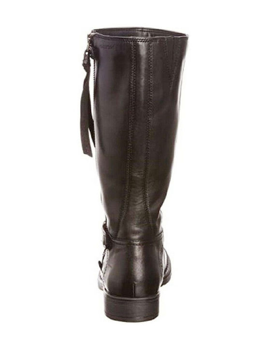 Kids Boots with Zipper Black