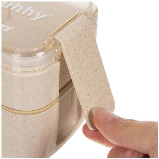 Ruhhy Mittagsboxen Beiges 750ml Ruhhy Mittagsboxen Beiges 750ml