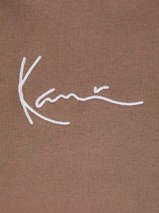 Signature Дамски Суитшърт Худи Brown
