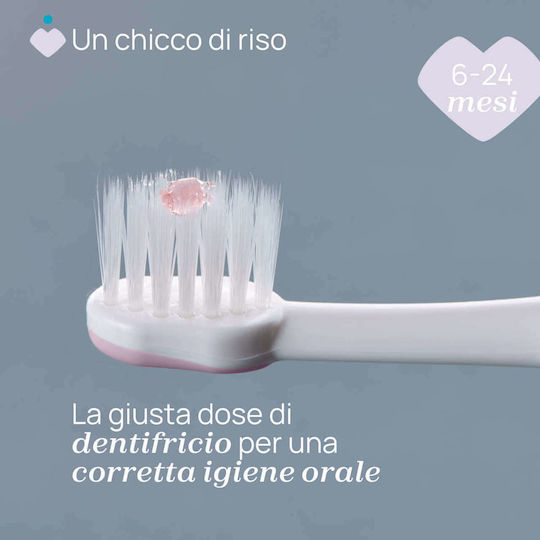 Chicco Бебешка Четка За Зъби За 6м+ Розова