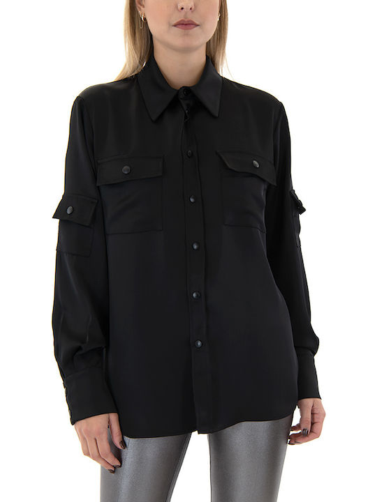 Zoya Shirt Γυναικείο Πουκάμισο Μαύρο