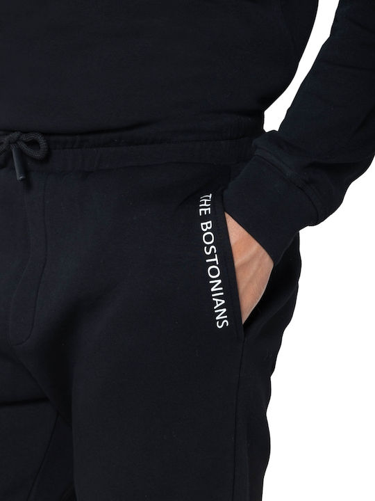 The Bostonians Jogginghose mit Gummizug Black