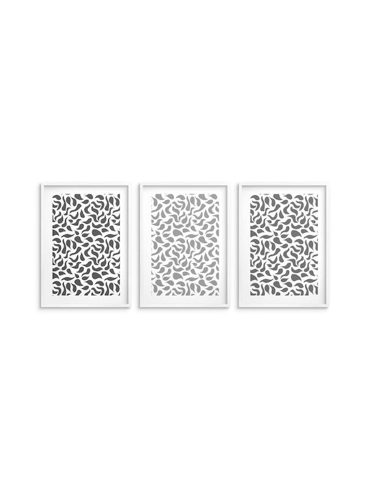 Abstrakte Poster Wohnzimmer Modernes Design Wanddekoration 3x30x40