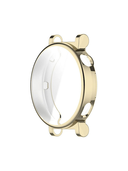 Best Accessories Silicone Case Gold Huawei Watch Gt 4 41mm Best Accessories Silicone Case Gold Huawei Watch Gt 4 41mm