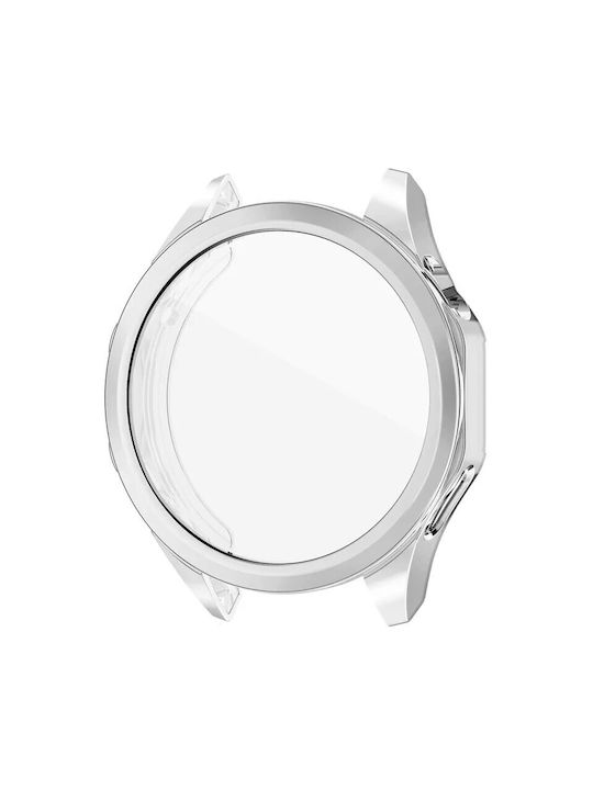Best Accessories Silicone Case Silver Huawei Watch Gt 4 46mm Best Accessories Silicone Case Silver Huawei Watch Gt 4 46mm