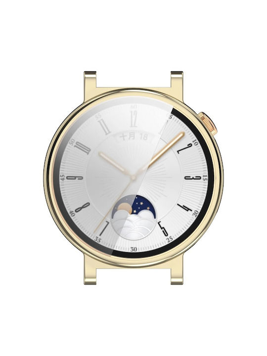 Най-добрите аксесоари силиконов калъф златен Huawei Watch GT 4 41mm