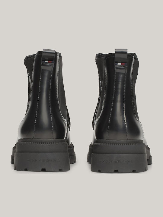 Leather Black Chelsea Boots