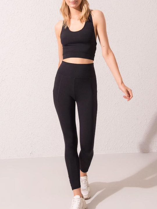Frauen Sport-BHs Sport-BH Schwarz